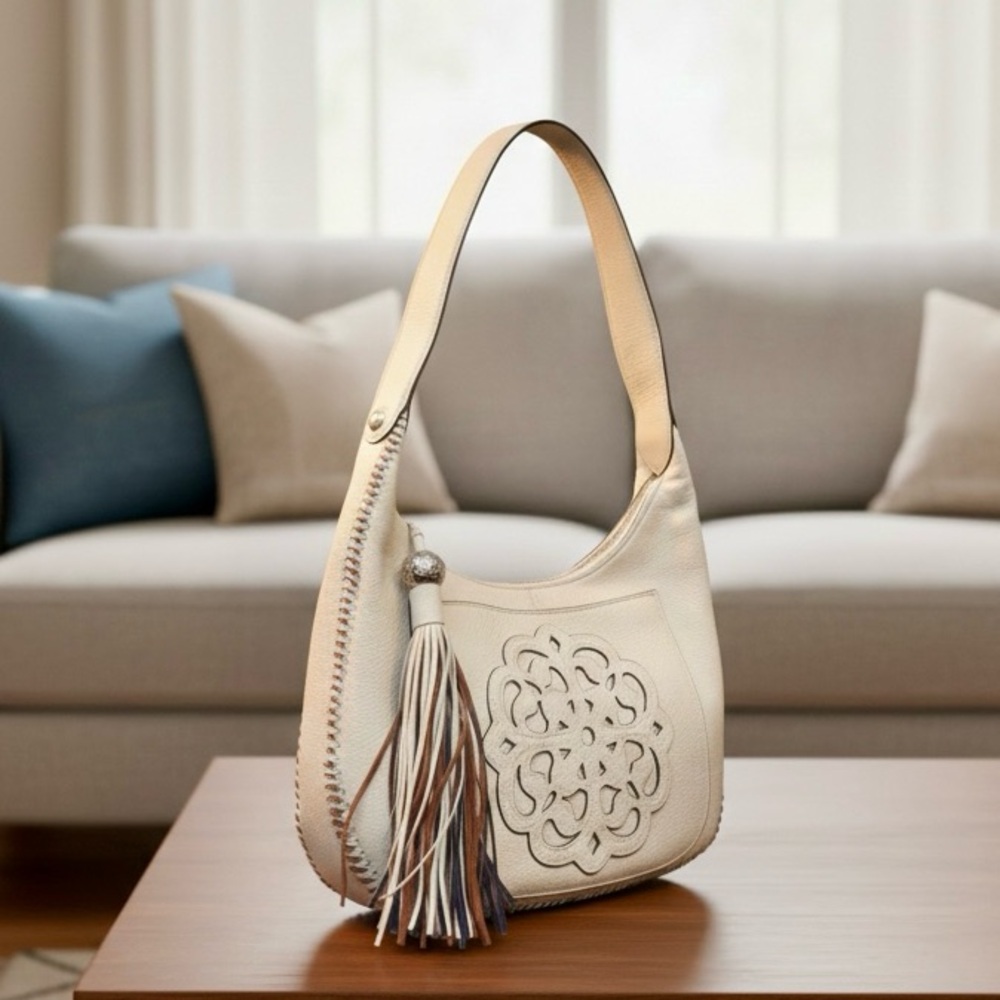 BRIGHTON SILVANA FERRARA COLLECTION PURSE SHOULDER HOBO HANDBAG EPIC!!